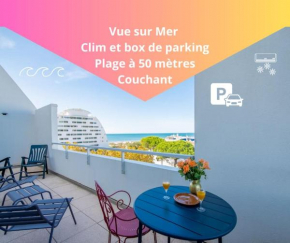 Sérénité à la Mer Vue Mer d'exception Parking Privé Clim wifi fibre